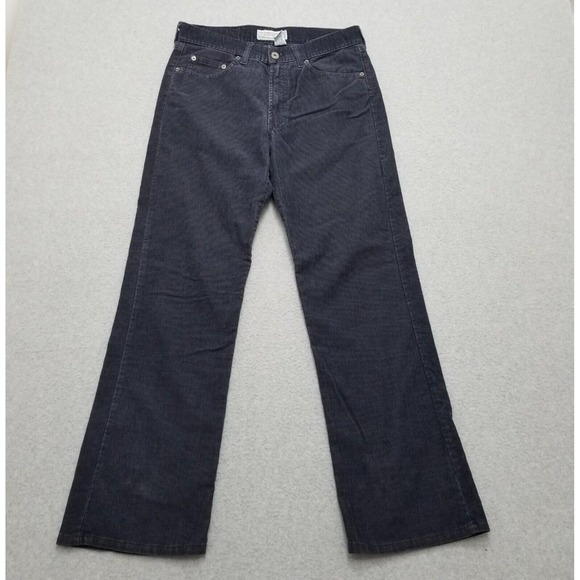 Abercrombie & Fitch Denim - Vintage Abercrombie‎ & Fitch Pants Womens 8 Blue Pockets Flared Velvet 30x30